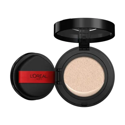 Тональная основа в кушоне L'Oreal Paris Infaillible Cushion, матовый финиш, с зеркалом и спонжем, 11 г, оттенок C20