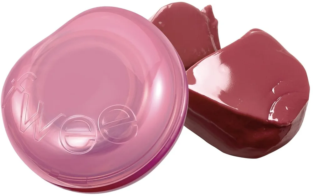Тинт для губ и щёк Fwee Lip & Cheek Glowy Jelly Pot, оттенок JS01 - Rosy Glase