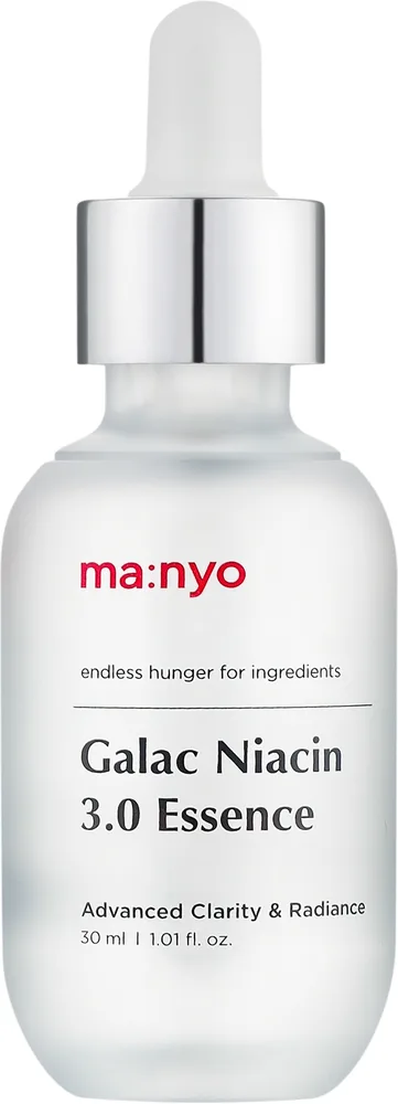 Manyo Galac Niacin 3.0 Essence эссенция для лица с галактомисисом ниацинамидом и койевой кислотой корейская 30 мл