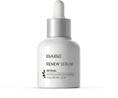 Сыворотка для лица Babe Laboratorios Renew Serum Retinal обновляющая, противоморщинная, с ретиналем, 30 мл
