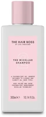 Шампунь The Hair Boss Micellar мицеллярный для тонких волос с кислотами, 300 мл