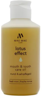 Масло для полоскания полости рта Mae Mae Care Lotus Effect Fresh Mint с мятным вкусом, для ухода за зубами, 150 мл