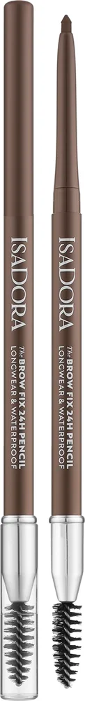 Карандаш для бровей IsaDora The Brow Fix 24H Pencil стойкий, водостойкий, 0,32 г, оттенок 03 - Medium Brown