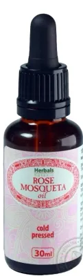 Чистое масло шиповника Herbals Botanic Rose Mosqueta для лица тела и волос