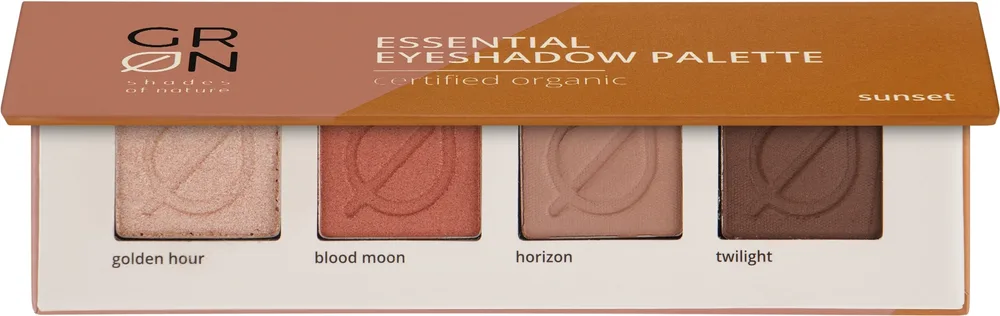 Палетка теней для век GRN Essential Eyeshadow Palette натуральная