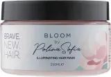 Маска для блеска волос Brave New Hair Bloom, провитамин B5, масло арганы и кокоса, экстракт каштана, для всех типов волос, 250 мл — фото 1