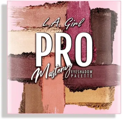 Палетка теней для век L.A. Girl Pro Mastery Eyeshadow Palette 16 оттенков, матовые и с шиммером, 35 г