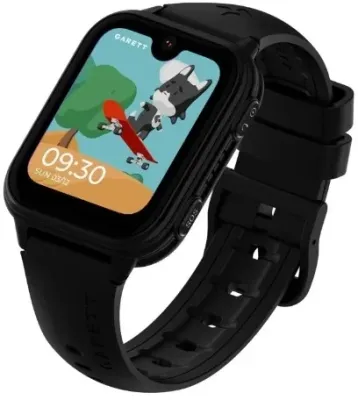 Смарт-часы детские Garett Smartwatch Kids Vibe AI 4 г, чёрные