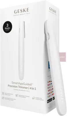 Триммер Geske Precision Trimmer 4 в 1, белый