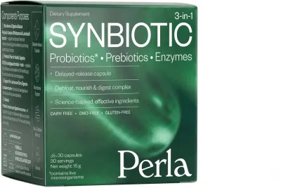 БАД для поддержки пищеварения Perla Helsa Synbiotic 3-in-1, 30 шт