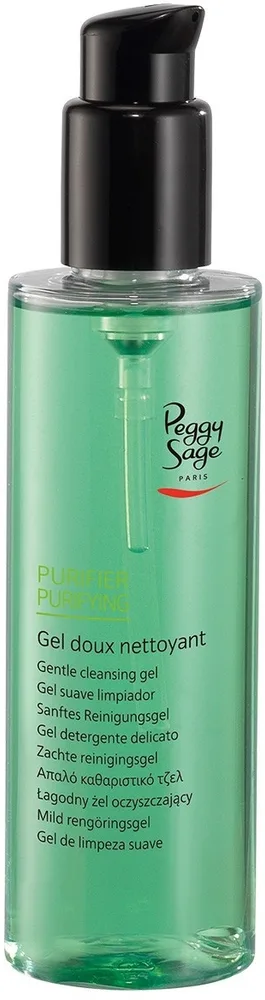 Очищающий гель для лица Peggy Sage для мужчин с чайным деревом, ноготками и розмарином
