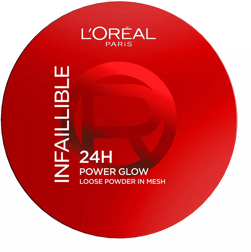 Пудра для лица L'Oreal Paris Infaillible 24H Power Glow Loose Powder рассыпчатая, с эффектом сияния, 9,5 г, оттенок Medium