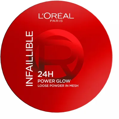 Пудра для лица L'Oreal Paris Infaillible 24H Power Glow Loose Powder рассыпчатая, с эффектом сияния, 9,5 г, оттенок Medium