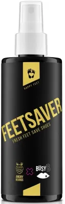 Angry Beards FeetSaver дезодорант для ног 200 мл, спрей от запаха стоп, освежающий дезодорант для обуви и ног