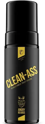 Angry Beards Clean-Ass увлажнитель для туалетной бумаги Poseidon's Kiss, спрей с алоэ и пантенолом 150 мл