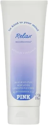 Victoria's Secret Relax Pink Body Lotion парфюмированный бальзам для тела с цветочными и ванильными нотами, 236 мл