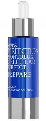 Swiss Perfection Cellular Exfoliating Solution гель для лица отшелушивающий 30 мл, вечерний пилинг-гель для лица с фруктовыми экстрактами