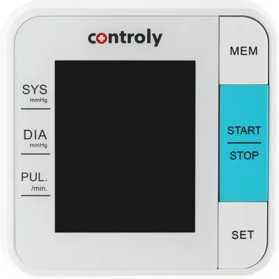 Автоматический карманный тонометр Controly W02 с манжетой на запястье, 1 шт