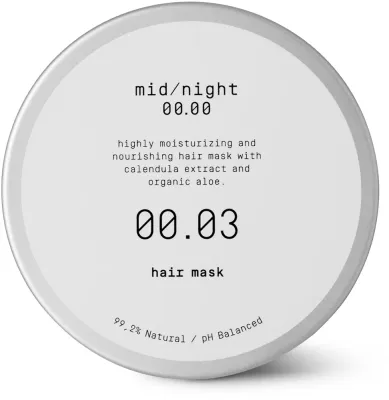 Маска для волос Mid/night 00.00 Hair Mask 00.03 питательная, 200 мл
