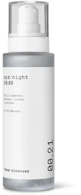 Гель для умывания Mid/night 00.00 Face Cleanser 00.21 очищающий и успокаивающий, 100 мл