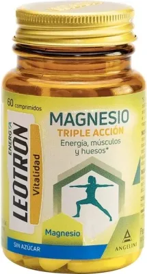 БАД Магний тройного действия Leotron Magnesium Triple Action, 60 шт
