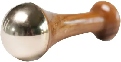 Массажёр CopperVeda Massager Kansa Wand бронзовый, из сплава меди и олова, 13 × 4,5 см, 1 шт