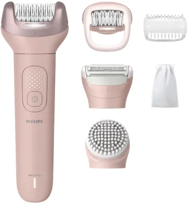 Эпилятор Philips BRE718/00 Series 9000 для ног и тела, ProGuide, 6 аксессуаров, 1 шт