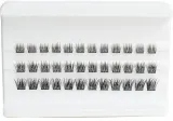 Набор Wonder Lashes Bonding Lashes Kim Effect пучки ресниц 8/10/12 мм 36 шт клей 8 мл и ремувер 4 мл — фото 2