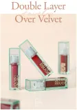 Тинт для губ Black Rouge Double Layer Over Velvet Jewelry Edition бархатистый, стойкий, 4,1 г, оттенок DL17 - Red Sapphire — фото 3