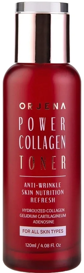 Тоник для лица Orjena Power Collagen Toner с коллагеном, 120 мл