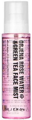 Мист для лица Orjena Rose Water Green Tea Face Mist с розовой водой и зелёным чаем, 125 мл