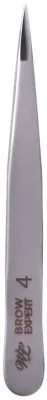 Пинцет для бровей Wonder Lashes Brow Expert 4 Point Tweezer точечный, 9,2 см, 1 шт