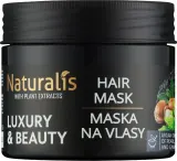 Маска для повреждённых волос Naturalis Luxury & Beauty, масло арганы и ши, кератин, коллаген, экстракт жемчуга и икры, 300 г — фото 2