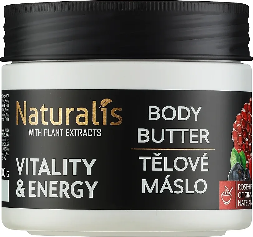Крем-баттер для тела Naturalis Vitality & Energy тонизирующий 300 г