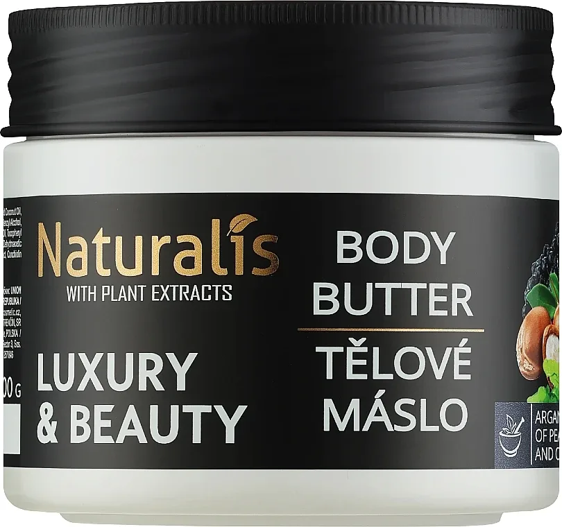 Крем-баттер для тела Naturalis Luxury & Beauty питательный 300 г