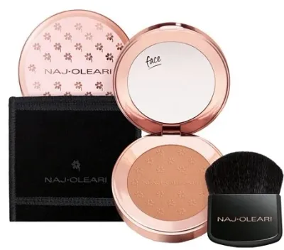 Румяна для щёк Naj Oleari Lovely Cheek Blush Compact Powder компактные, пудровые, 4 г, оттенок 03 - Golden Biscuit