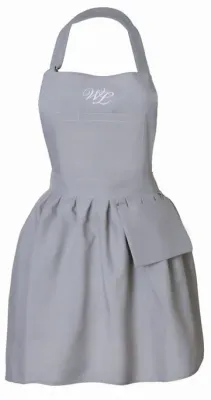 Фартук парикмахерский Wonder Lashes Cosmetic Apron Grey, из полиэстера, серый