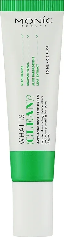Крем для лица Monic Beauty What Is Clean Spot точечный 20 мл
