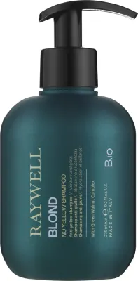 Шампунь против жёлтых оттенков волос Raywell B.io Blond No Yellow Shampoo, для блонда, 275 мл или, 275 мл