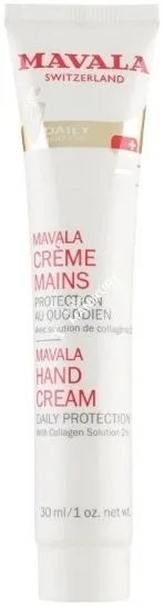 Крем для рук Mavala Hand Cream увлажняющий, защитный, 30 мл