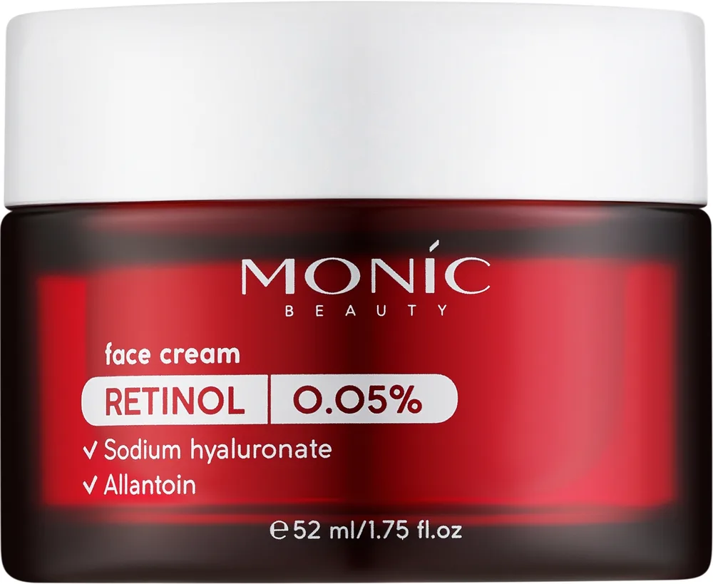 Крем для лица Monic Beauty с ретинолом 0,05% против морщин 52 мл