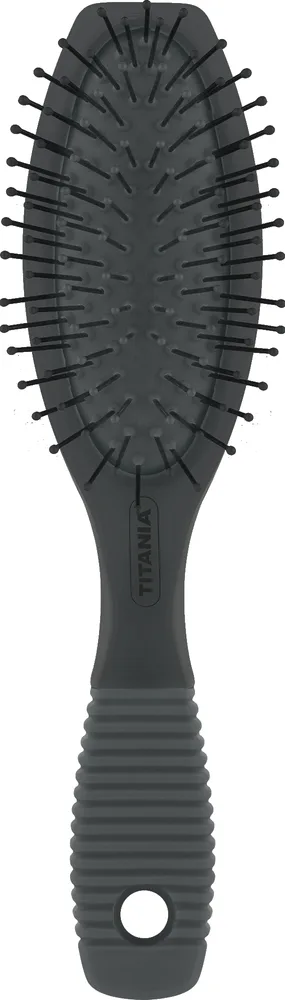 Щётка для волос Titania 1820 серая, для расчёсывания волос, 1 шт