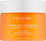 Крем для лица Monic Beauty All-in-One с юдзу и ниацинамидом 50 мл — фото 1