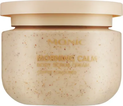 Monic Beauty Coffee кремовый скраб для тела 250 г, пилинг для тела с ароматом кофе, скорлупой миндаля и скваланом
