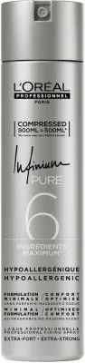 Лак для волос L'Oreal Professionnel Infinium Pure Extra Strong без запаха, очень сильной фиксации, 300 мл
