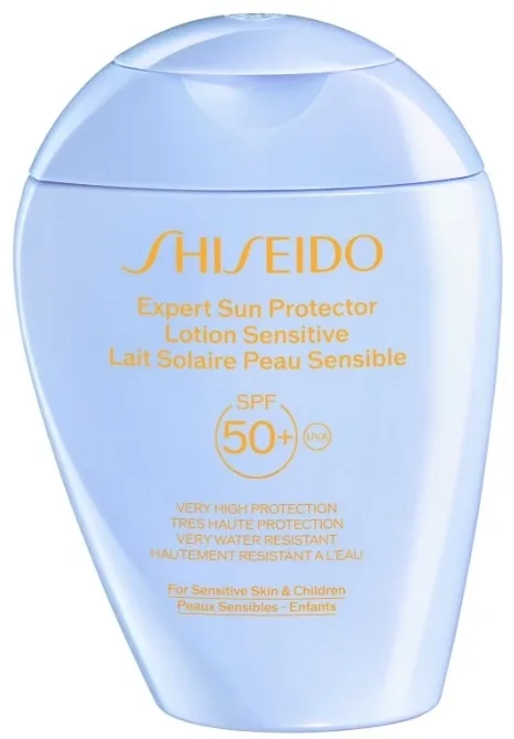 Солнцезащитный лосьон для лица и тела Shiseido Expert Sun Protector Sensitive SPF 50+, 150 мл