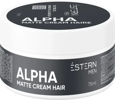 Крем для укладки волос мужской ESTERN Men Alpha Matte Cream Hair матовый, 75 мл