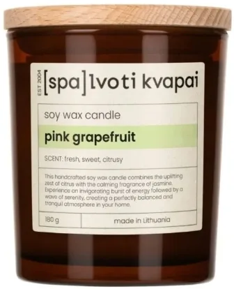 Свеча ароматическая Spalvoti Kvapai