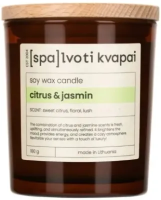 Свеча ароматическая Spalvoti Kvapai