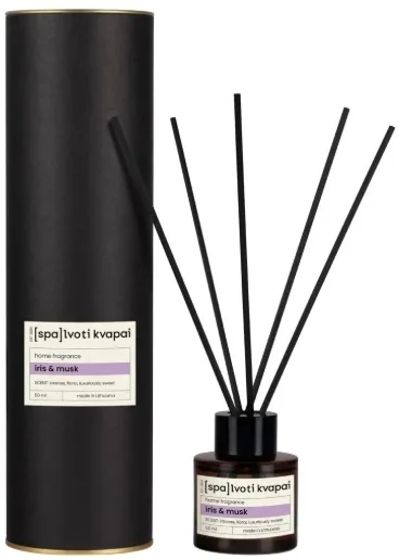 Аромадиффузор для дома Spalvoti Kvapai Home Fragrance Diffuser Iris & Musk 50 мл